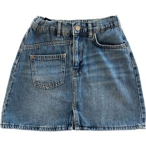 Zara girls denim skirt. 11-12